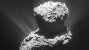 Rosetta’s comet / ESA-Rosetta-NavCam – CC BY-SA IGO 3.0 
