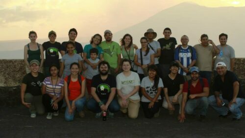 Participantes del Primer Taller Primer Centroamericano de Bioacústica de Murciélagos en Masaya, Nicaragua. 