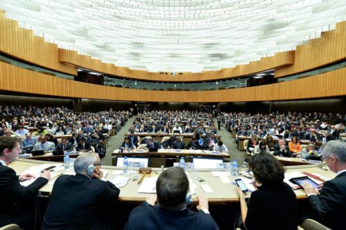 Gobernantes reunidos durante la COP21. Foto de United Nations.