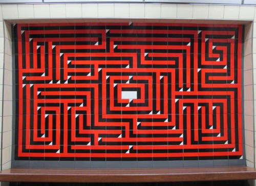 The Warren Street maze for TQ2982